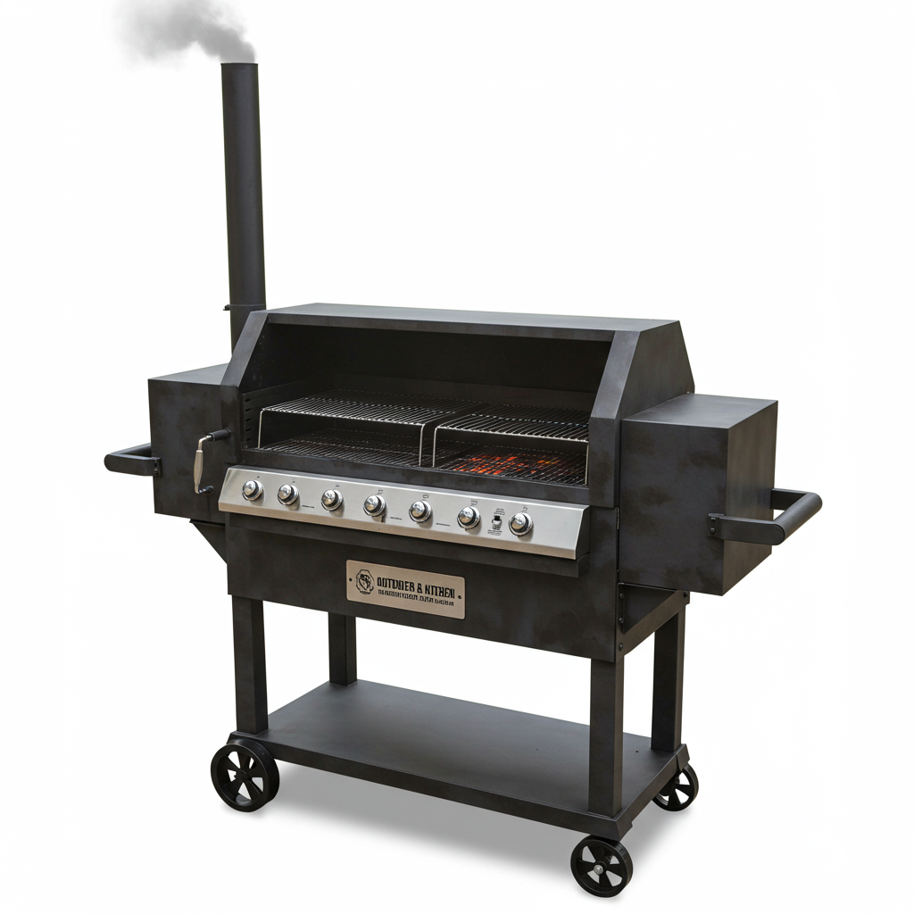 SmokeForge 800 Barrel Smoker