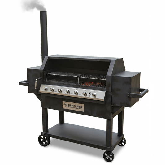 SmokeForge 800 Barrel Smoker